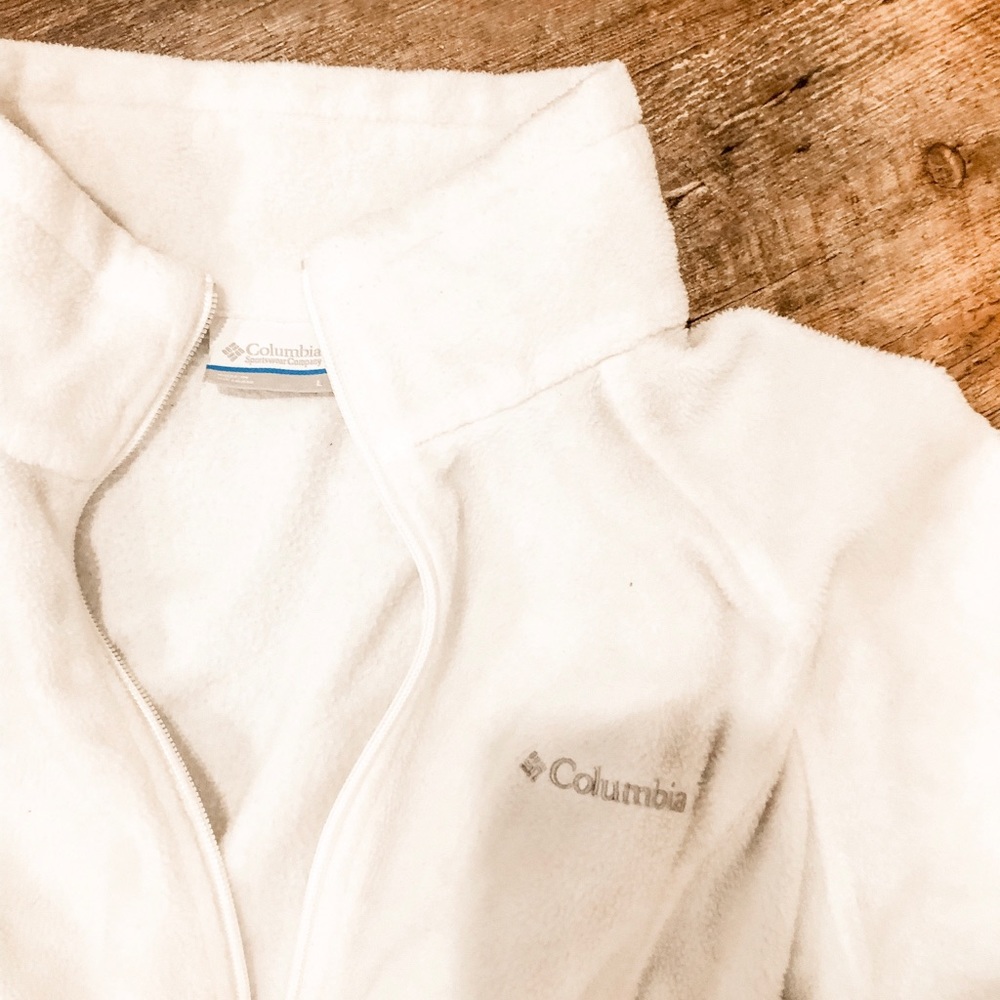 White Colombia jacket